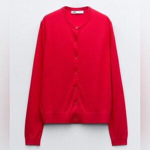 Zara fine knit cardigan
Size- Small